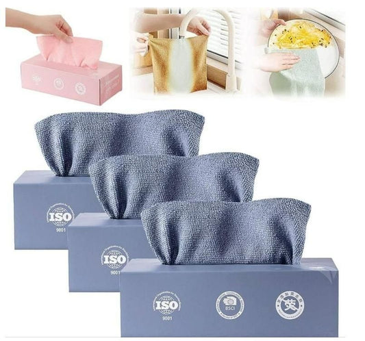 Extractable Household Kitchen Disposable Cleaning Cloth (1 Box)